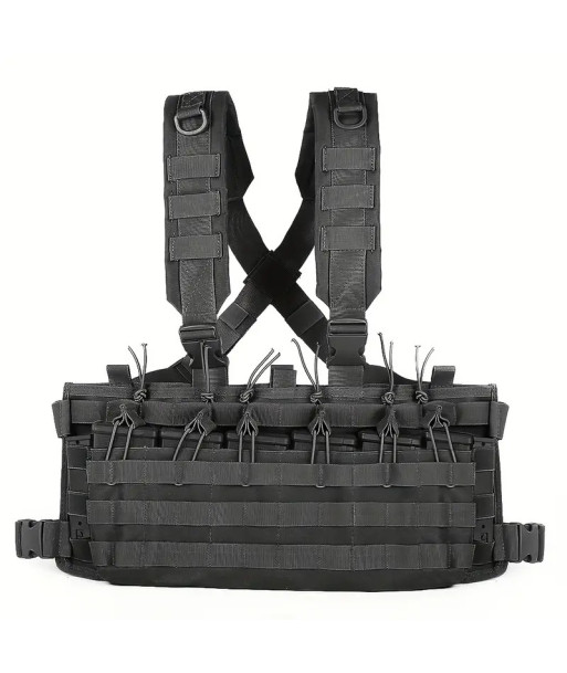 Chest Rig Tactical Molle Capacidade 6 Mags Chest Rig Tactical Molle Capacidade 6 Mags