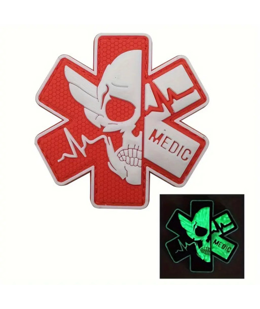 Patchs Tactical Medic que brilham no escuro Patchs Tactical Medic que brilham no escuro