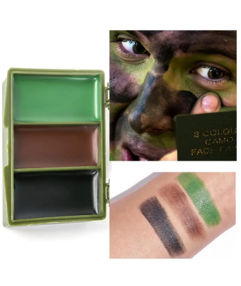 Kit Pintura Facial 3 cores