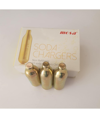 5 Caixas de 10 botijas co2 8g