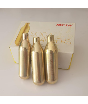 5 Caixas de 10 botijas co2 8g