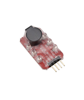 Alarme sonoro e LEDs para baterias Lipo 2-3S - VB POWER