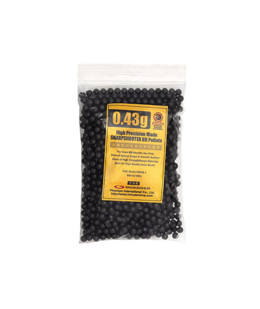 BBs 0.43g 1000PCS - Guarder BBs 0.43g 1000PCS - Guarder
