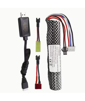 Bateria Lipo 11.1V 2000 mAh c/ Carregador Incluído - ACM