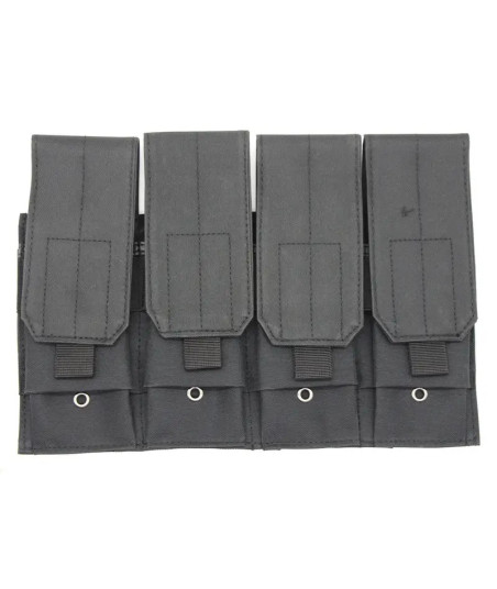 Porta-Carregador Tático Molle Quadruplo AK